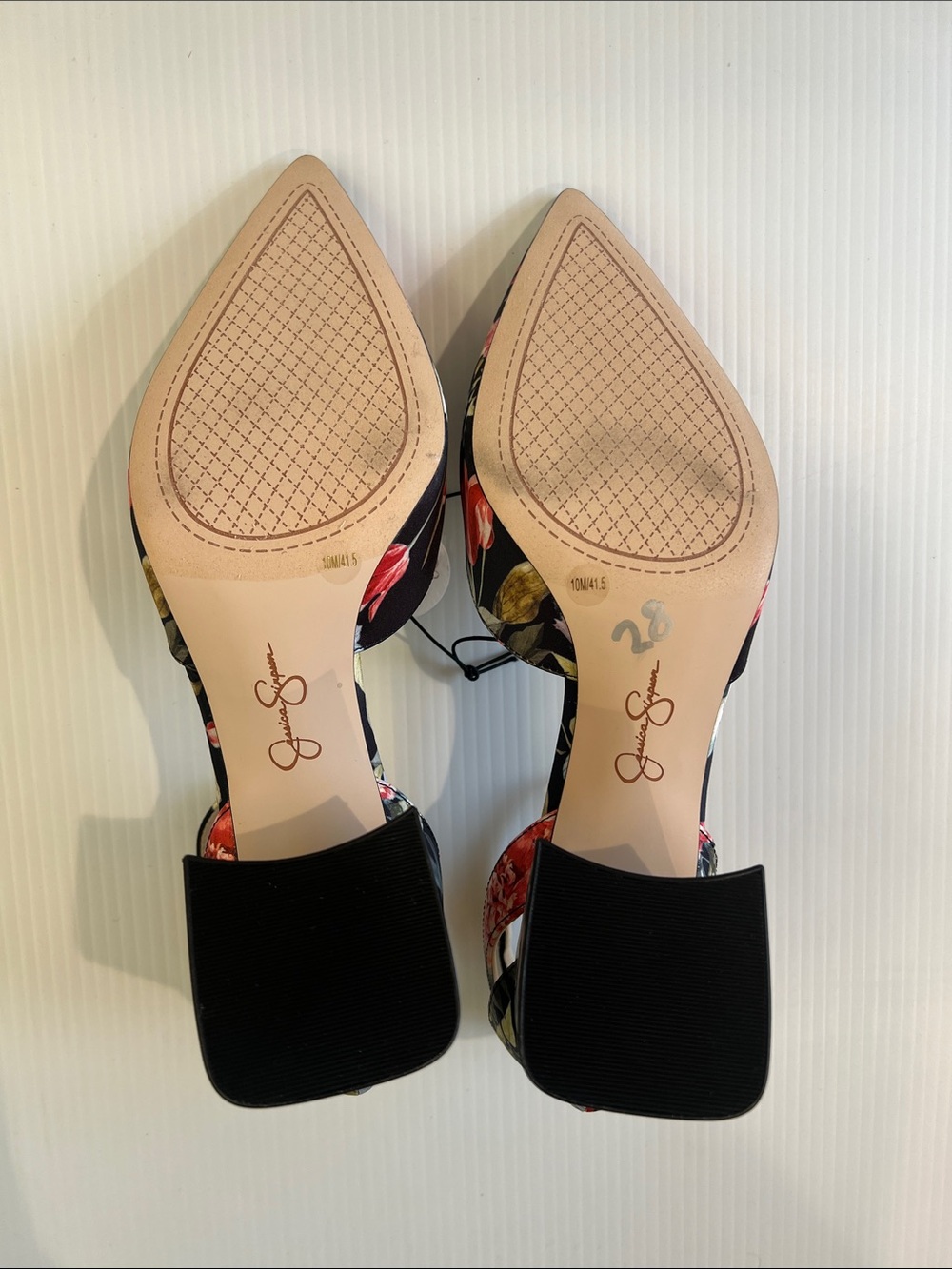 New Jessica Simpson Women’s Pointed-Toe Ankle Strap Heels in Size 10 - Picture 5 of 5